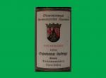 Silvaner Trockenbeerenauslese, Wein Jahrgang 1953, Rheinhessen, Oppenheimer Sackträger