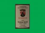 Silvaner und Riesling, Beerenauslese, Wein Jahrgang 1959, Rheinhessen, Dienheimer Paterhof