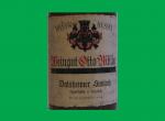 Huxelrebe Auslese, Wein Jahrgang 1970, Rheinhessen, Dalsheimer Sauloch